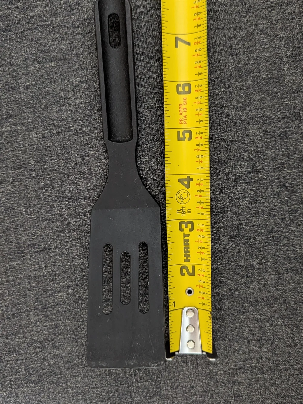 Pampered Chef Mini Plastic Serving Spatula Flipper Turner Slotted